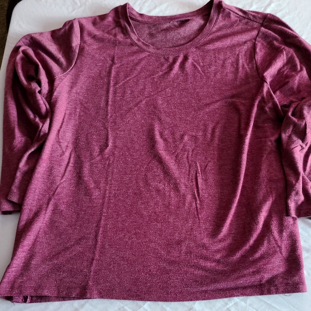 Long sleeve sweatshirt top with side button detail